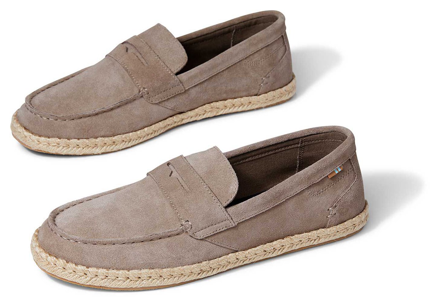 Toms Stanford Espadrille Brown - Mens - 56792-YHON